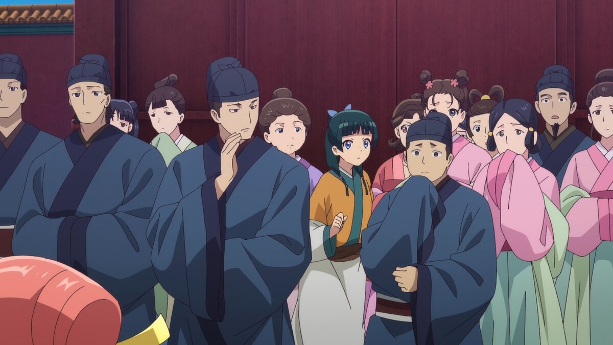 
Китайский двор. Жесты характерные, рисовка не оставляет сомнений, кто тут целевая аудитория.