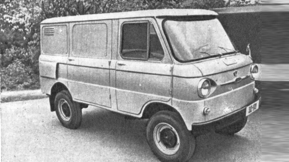 ЗАЗ-970Б - с цельнометаллическим кузовом типа фургон. Было принято решение о начале работ по созданию подобного авто для нашей страны. В первую очередь, советский аналог Фольксвагена должен был использоваться в крупных городах, для перевозки грузов небольшой массы на скромные расстояния.
