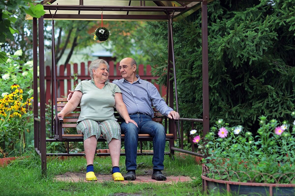 Красивый и функциональный участок можно сделать своими руками📷
