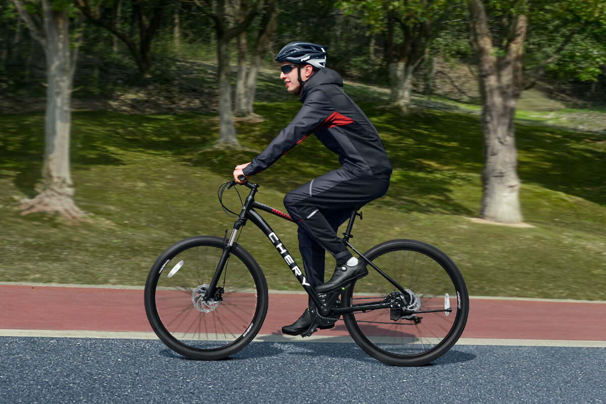 Городской велосипед от компании CHERY предназначен для пользователей старше 16 лет. Его можно использовать для езды по асфальту, перемещения на короткие дистанции и прогулок по парку.-2