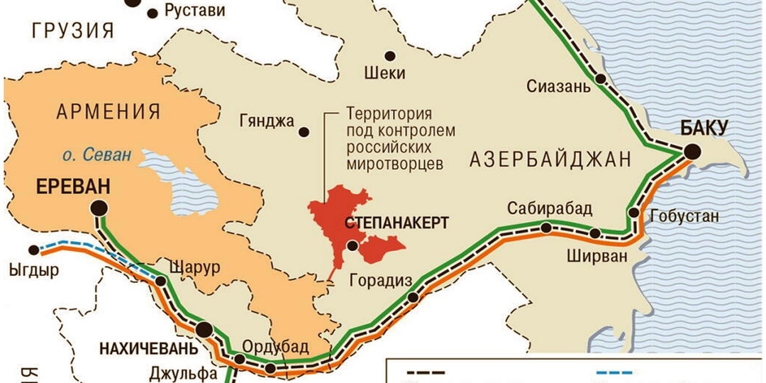 Как получилось, что Нахичевань отделена от основной части Азербайджана