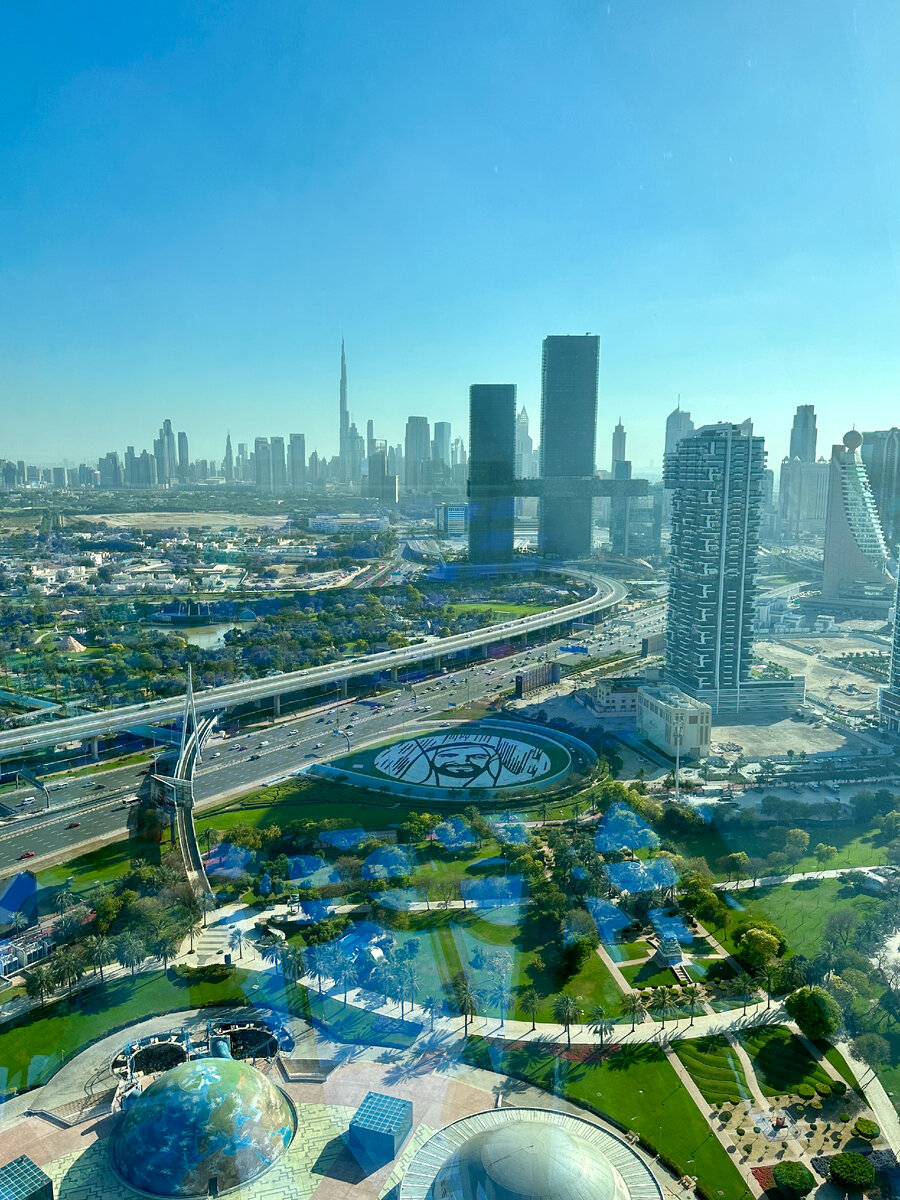 Вид с Дубайской Рамки