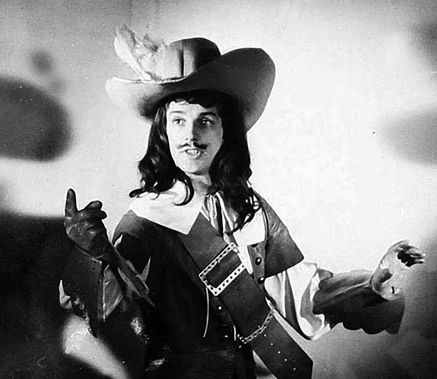 Фотопроба Александра Абдулова на роль д`Артаньяна