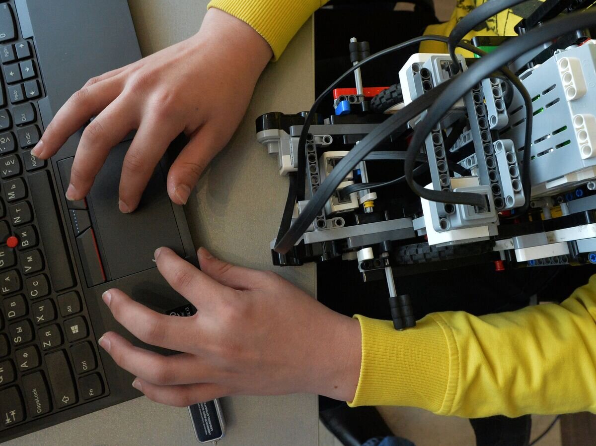    Ребенок изучает робототехнику© РИА Новости / Виталий Аньков