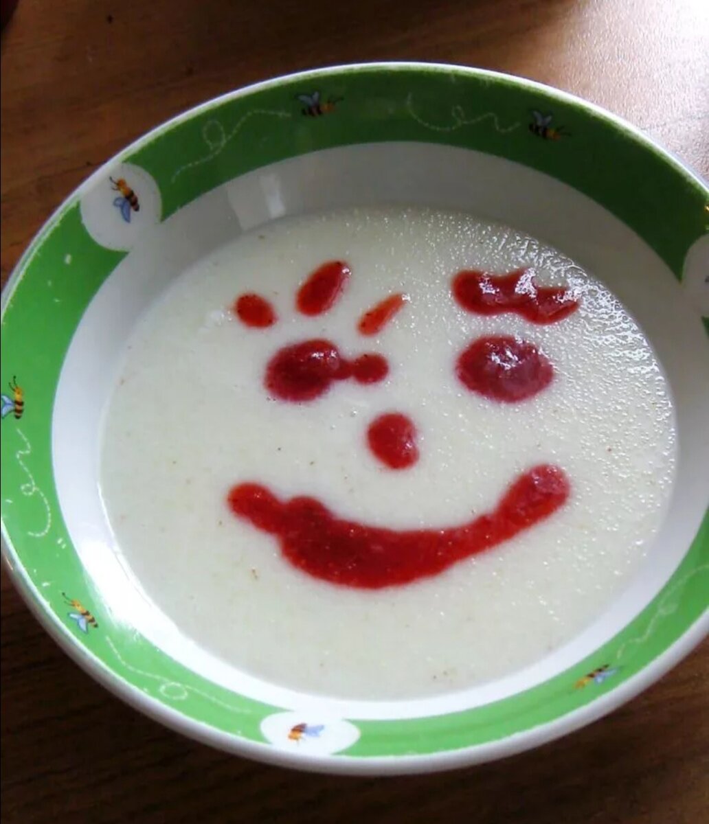 Такую кашу любят дети😉