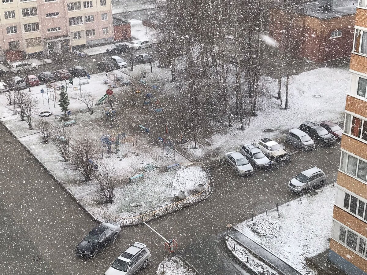 Вчера у нас в Новосибирске.