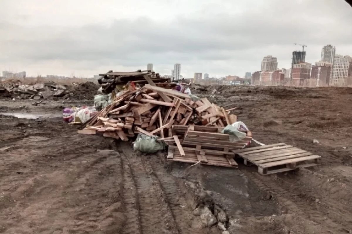    В Новосибирске ищут организаторов незаконной свалки под Димитровским мостом