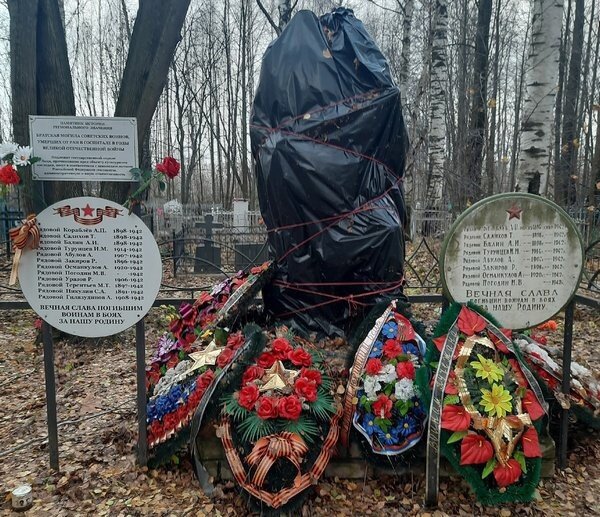    В Пучеже ко Дню Победы отремонтируют обезглавленный памятник на братской могиле