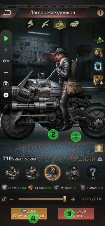 Переобучение с автокликером в Puzzle Survival