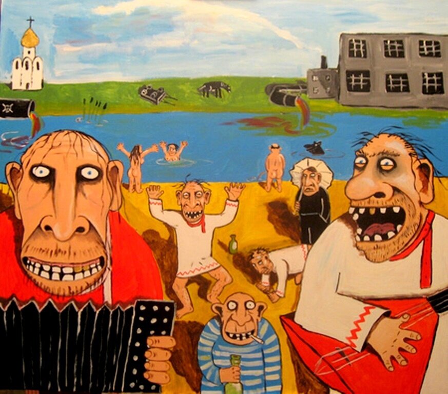 Картина Васи Ложкина.