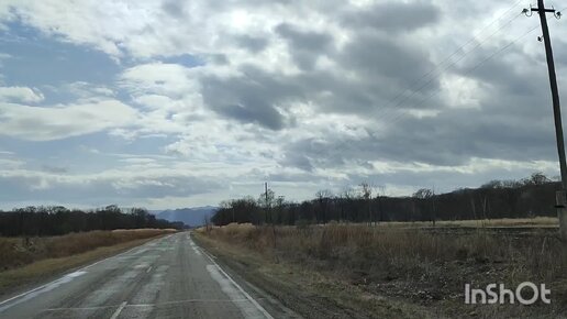 Дорога. Облака и сопки. Край, в котором мы живем. Приморский край