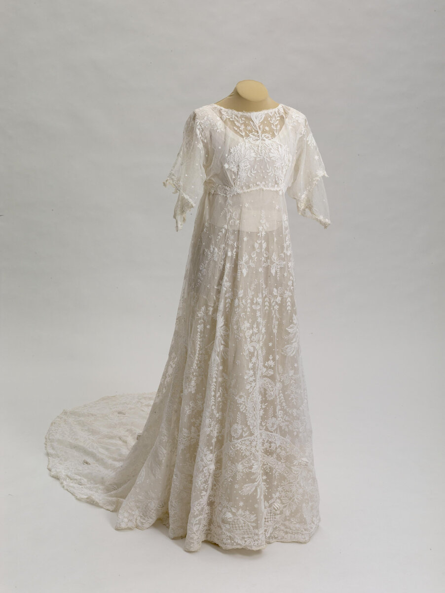 Платье свадебное А.М. Усовой, 1911 год, Государственный Эрмитаж