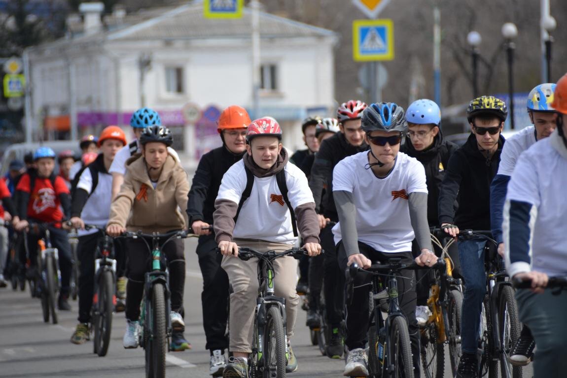 3 мая в Белогорске состоялся городской велопробег | Белогорск.рф | Дзен