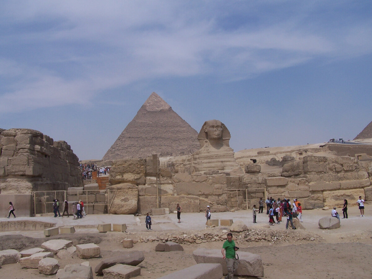 Пирамиды Египта и Сфинкс