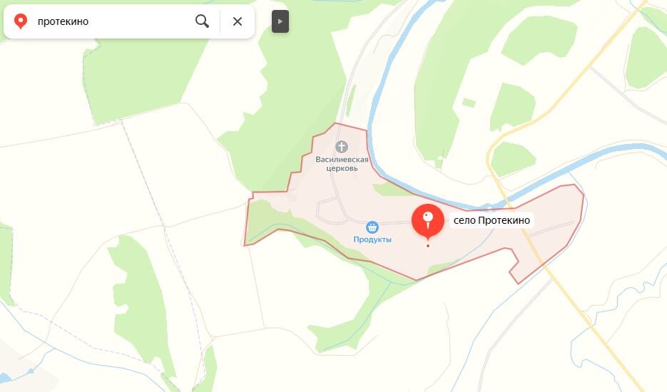 д. Протекино Зарайского района.