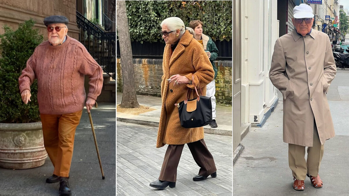 коллаж из фото от @gramparents