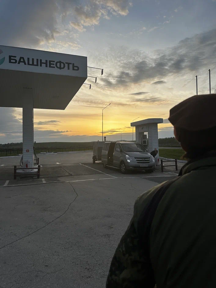 Старт из Уфы в 00:00, уже рассвет, а мы еще в пути