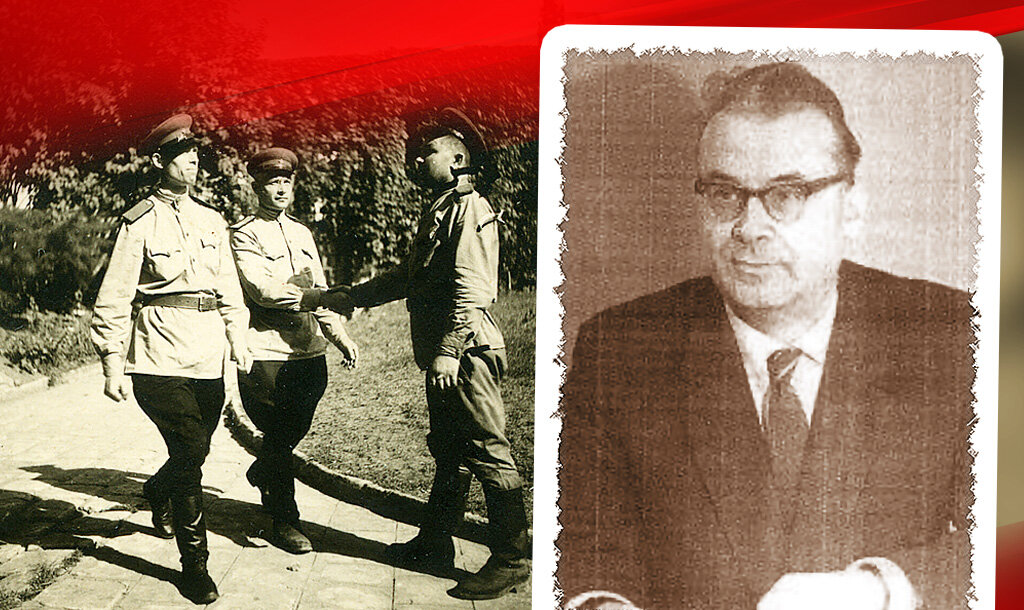 Бойцы СМЕРШ, 1944 год / Тарасов Дмитрий Петрович - через несколько лет после войны