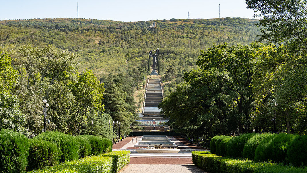 Панорама в сторону парка