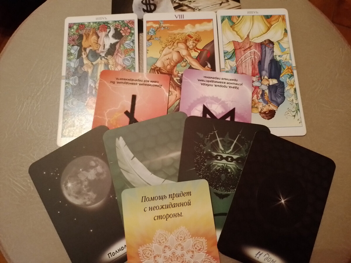 Общий вид расклада