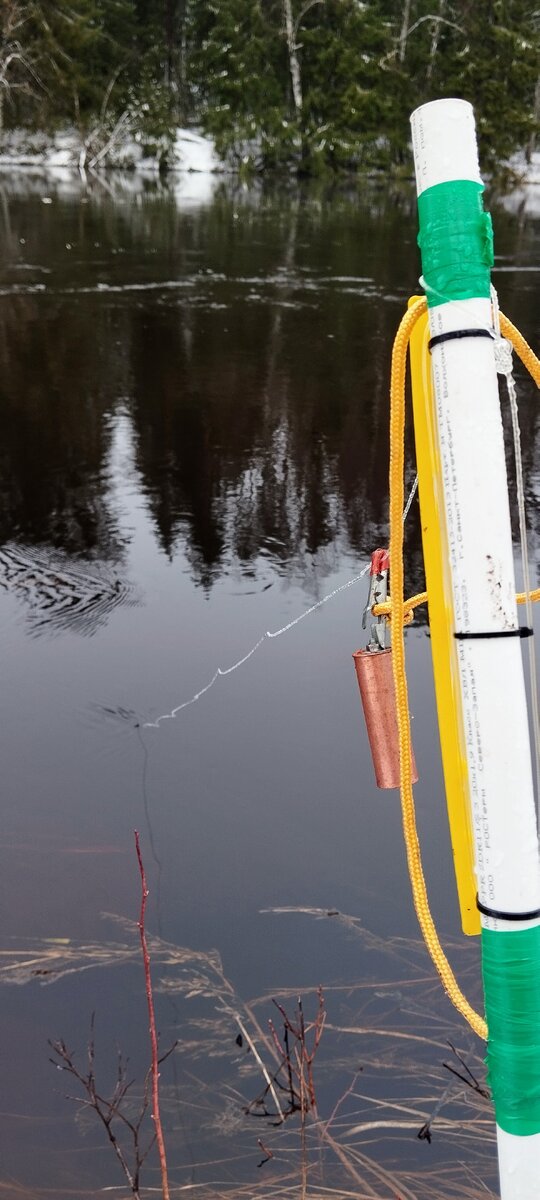 Закидушка в боевом режиме.