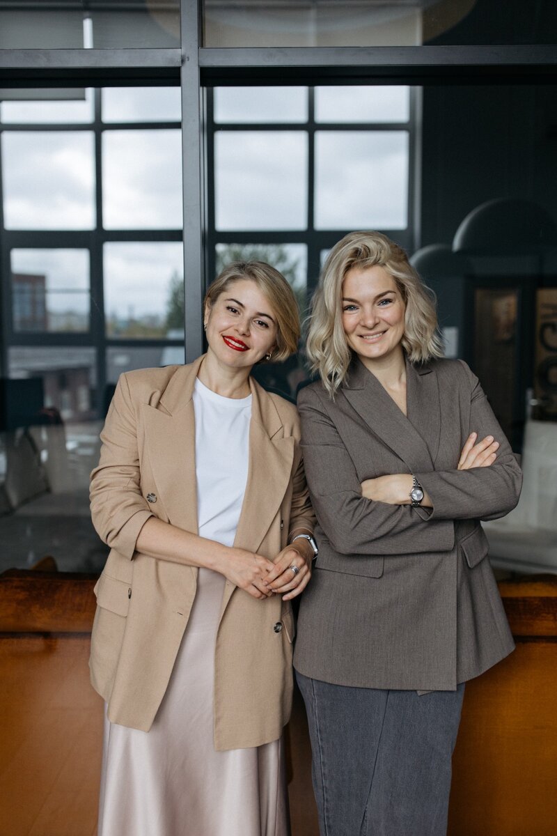 Наталья Водопьянова и Елена Тамбиева, основатели архбюро BERLOGA