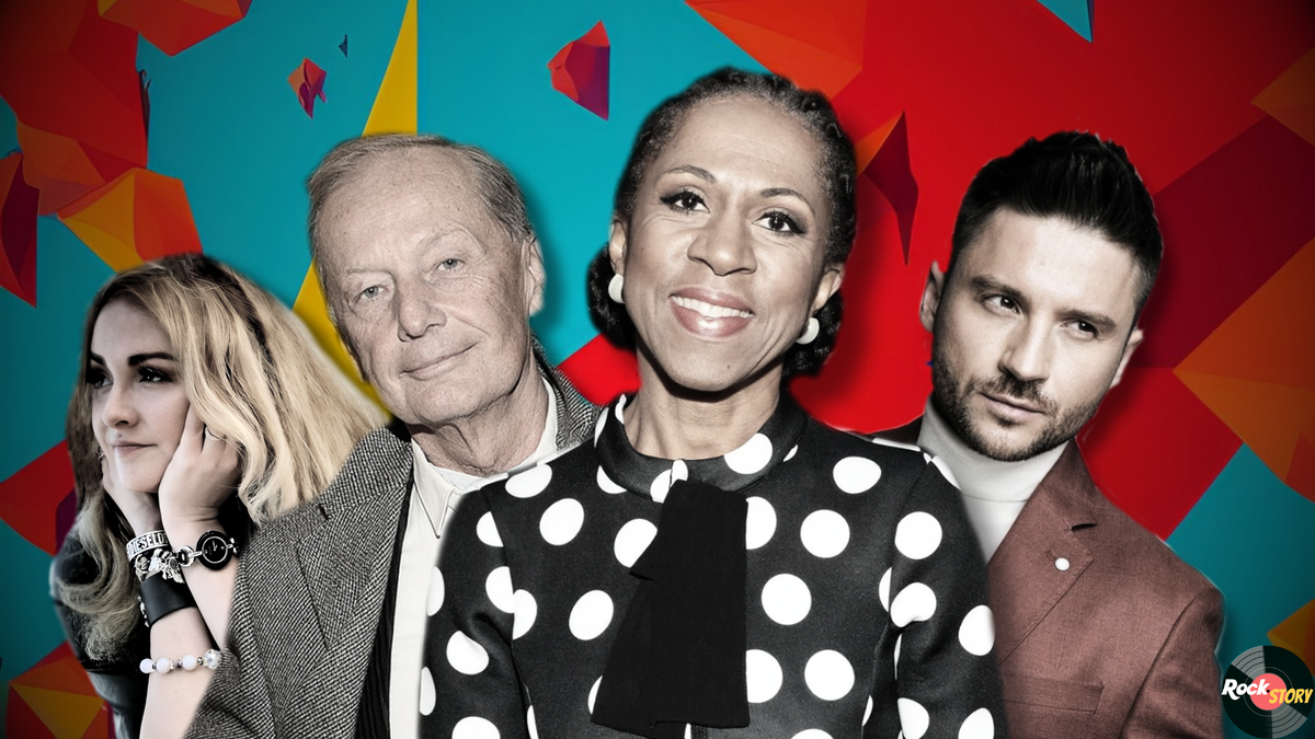 На фотографии: Елена Задорнова, Михаил Задорнов, Елена Ханга и Сергей Лазарев