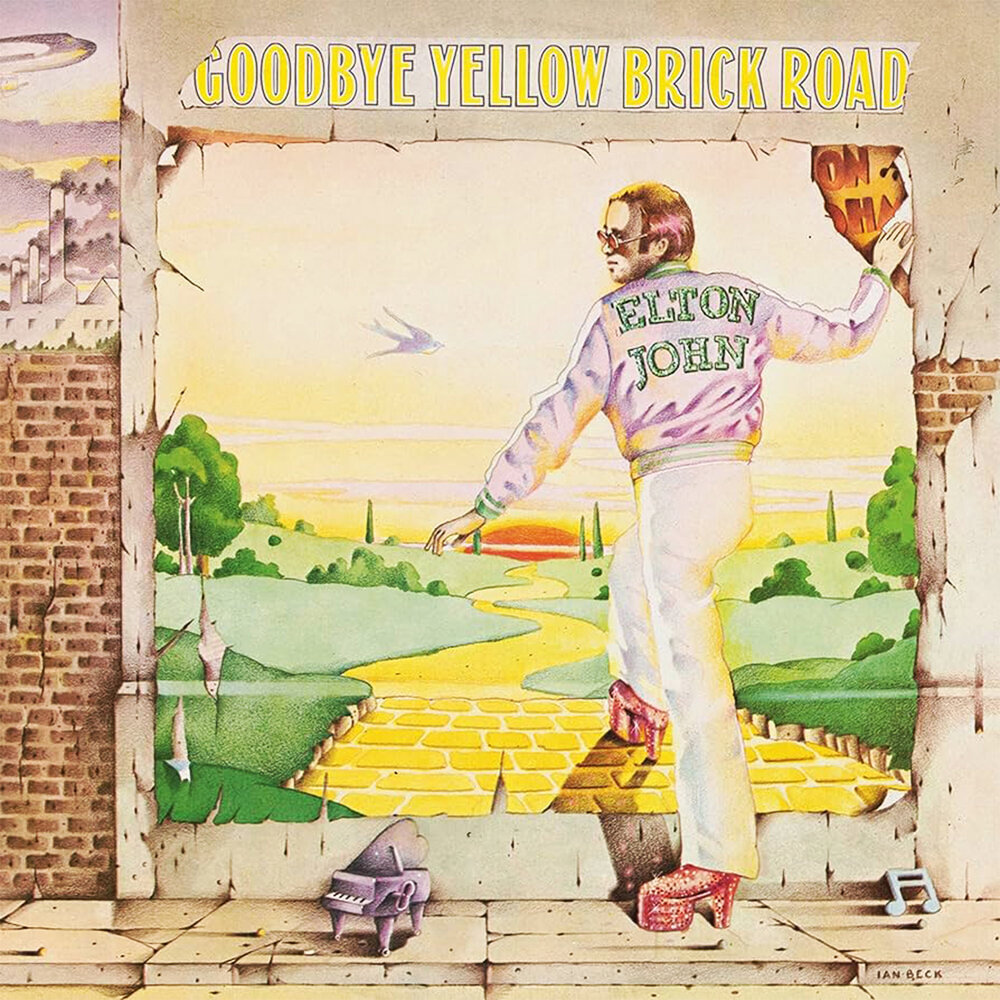 Обложка дня №609. Elton John, «Goodbye Yellow Brick Road» (1973) | Музыка.  История, открытия, мифы | Дзен