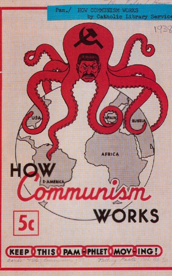 Карикатура 1938 г.