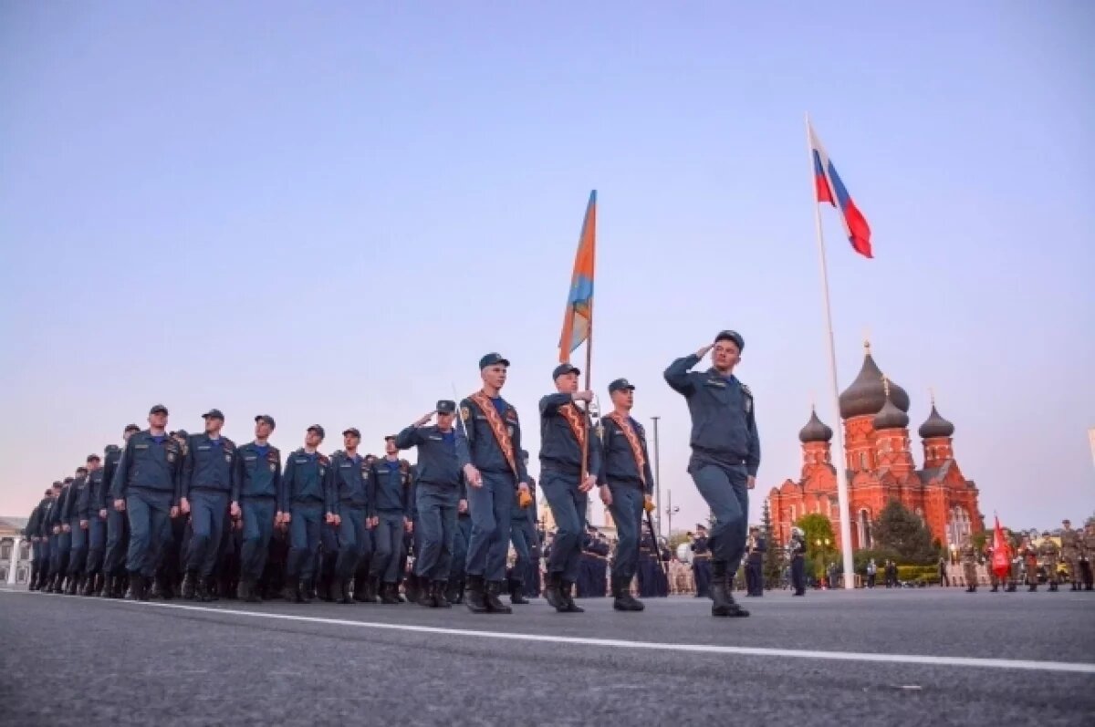    9 мая в параде Победы в Туле примут участие около 1000 человек