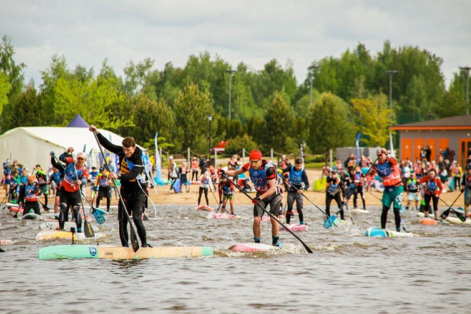 На воде