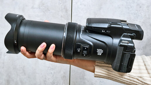 Как снимает поразительный фотоаппарат с суперзумом Nikon P1000