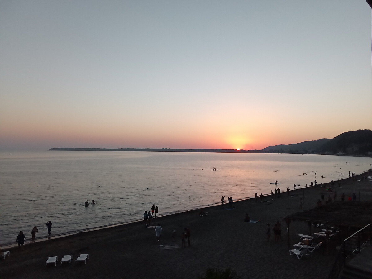 Наш Пляж на закате