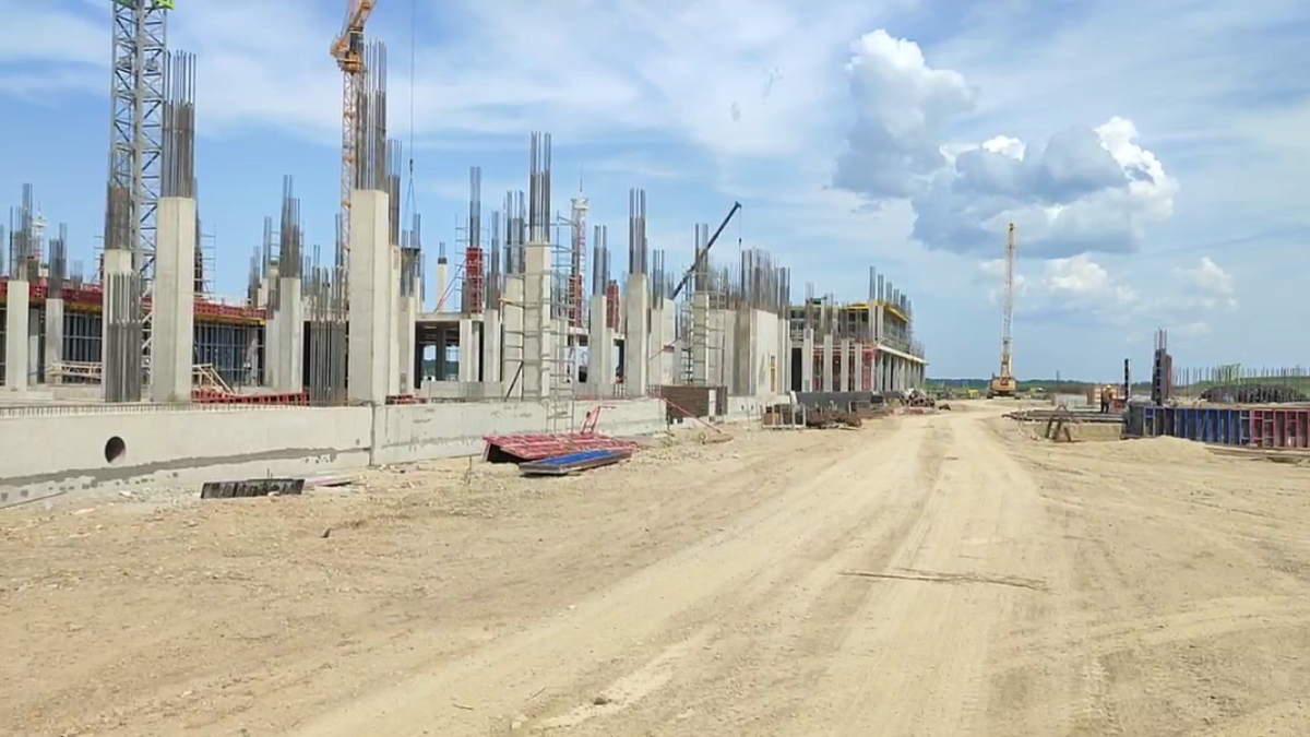    Новый аэропорт Краснодара за 50 млрд рублей достроят в 2026 году Фото: телеканал Краснодар