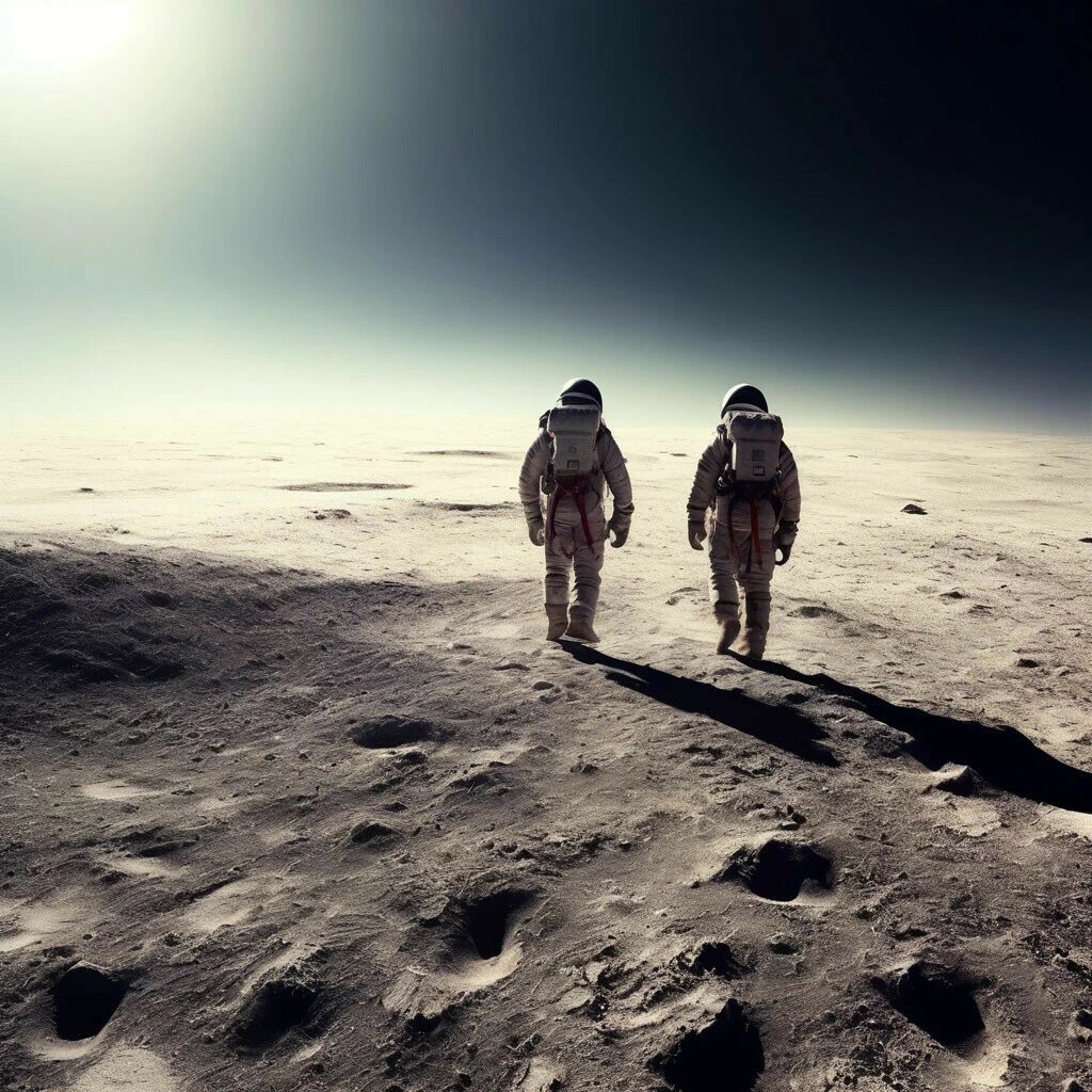 Прогулка по Луне. Живой Космос (с).