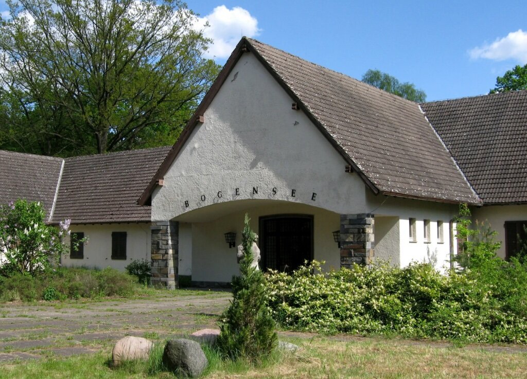 Сама вилла Bogensee в настоящее время