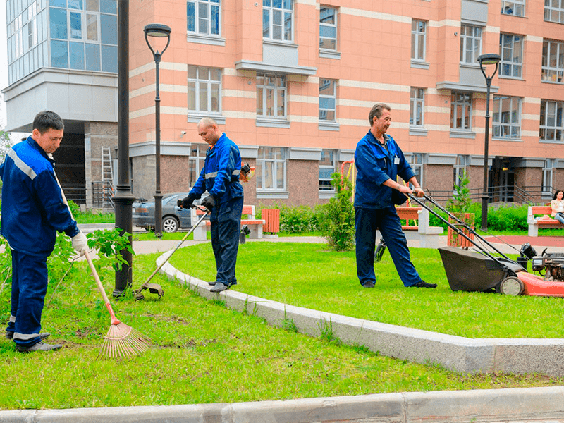 Особенности уборки территории в весеннее время года