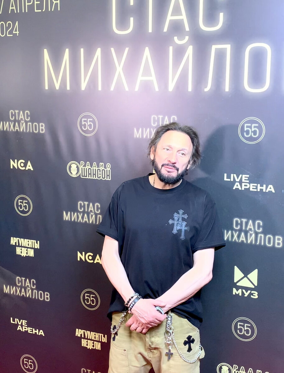 Юбилейный концерт Стаса Михайлова -«55» на Live arena. «Я не звезда, я  -служитель сцены». | Ирина Аренкова | Дзен