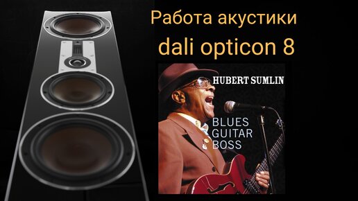 Работа акустики dali opticon 8 музыка Sometimes I'm Right Hubert Sumlin