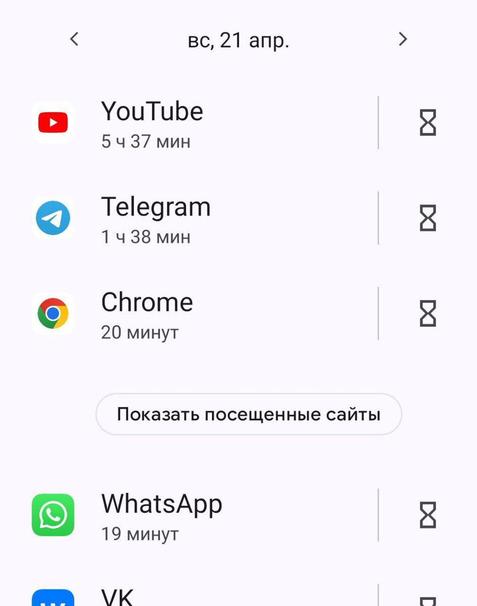 Моё экранное время в свободные дни (и это я ещё тикток удалила))