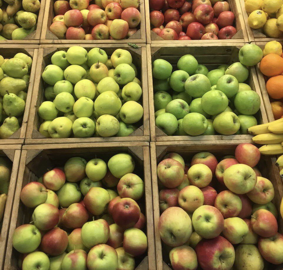 Яблоки — традиционный российский фрукт