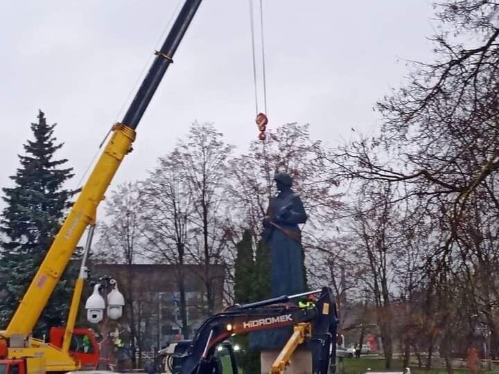 "Алешу" в Резекне снесли в разгар борьбы с советскими памятниками / © Sputnik