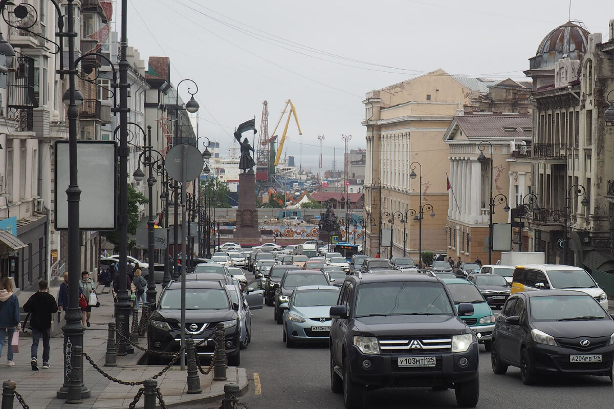 Владивосток, царство правого руля