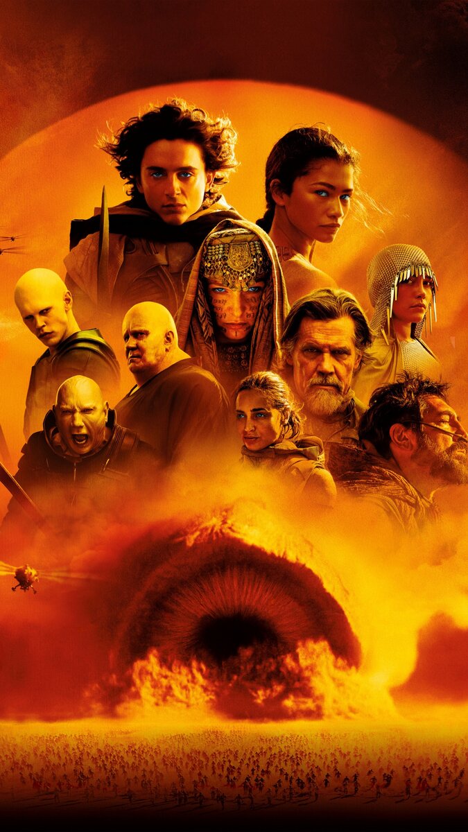 Дюна: Часть вторая,Dune: Part Two,2024, фантастика, боевик, драма.США, 2 ч 46 мин.