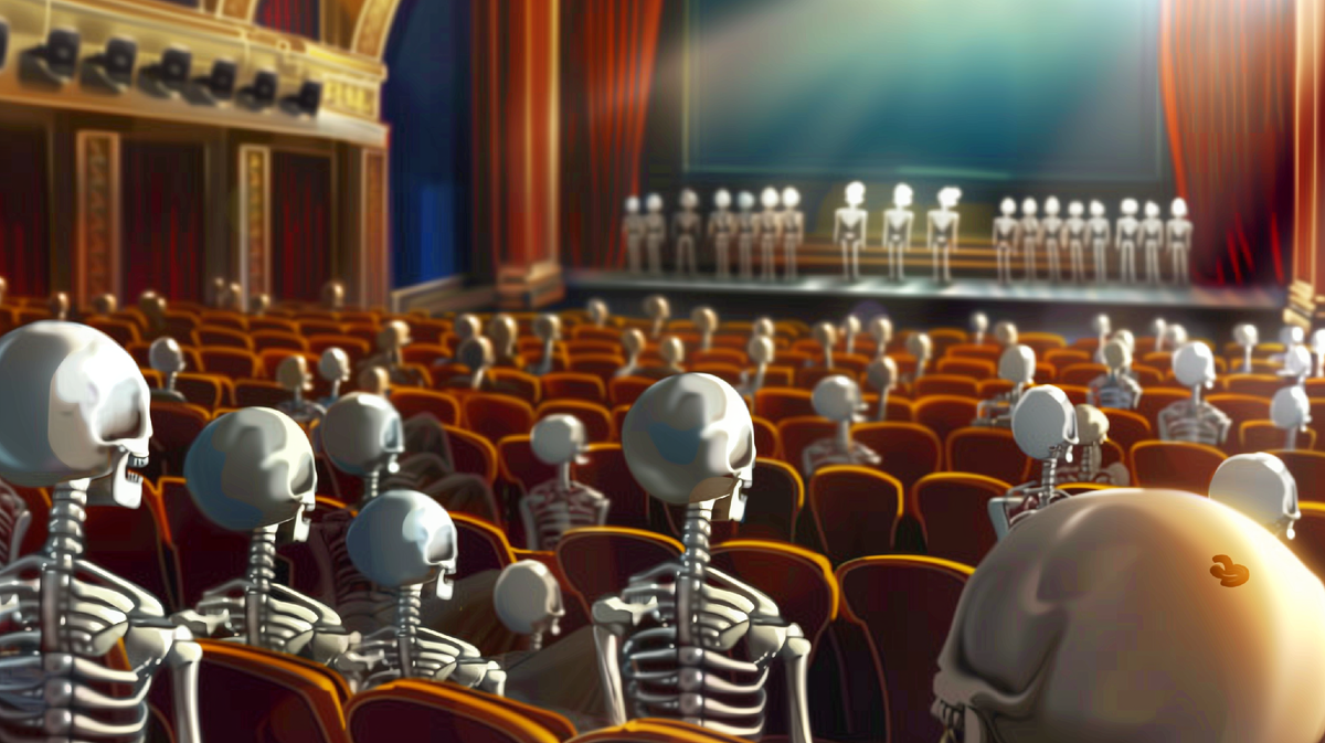 Мёртвая аудитория. Или публиковаться в пустоту. И то, и другое представляется как-то так (С) Игорь Кучаев, 2024