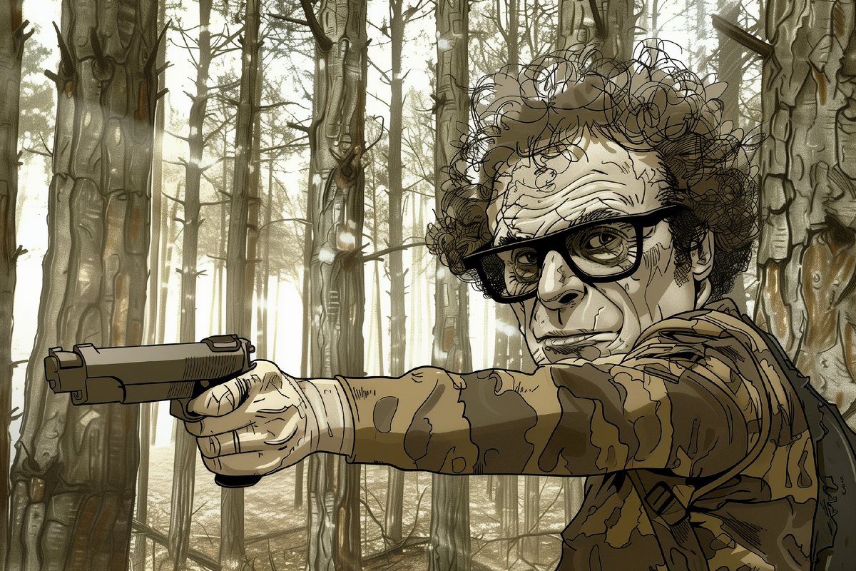 А стали партизанами... Жизнь заставила!