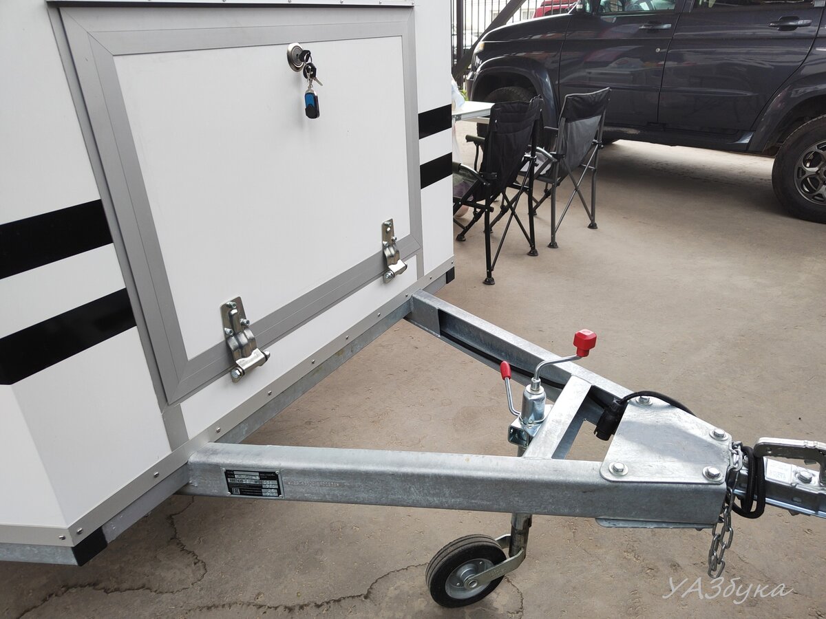 Рундук не выносной, а спрятан "в базе"