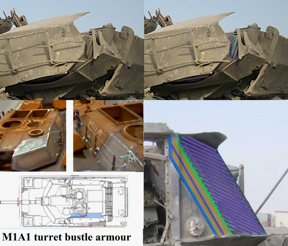 Почему у трофейного "Абрамса" решётка вместо сплошной брони?