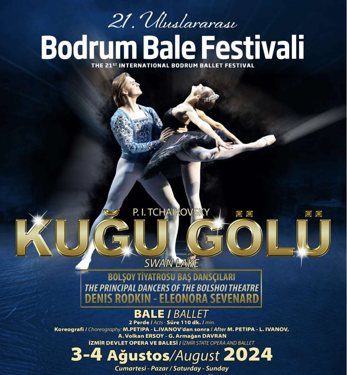 Афиша балета "Лебединое озеро" (Источник: Operabale.gov.tr)