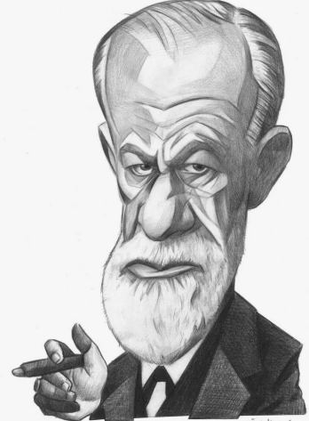 Шарж З. Фройд. Фото из открытых источников